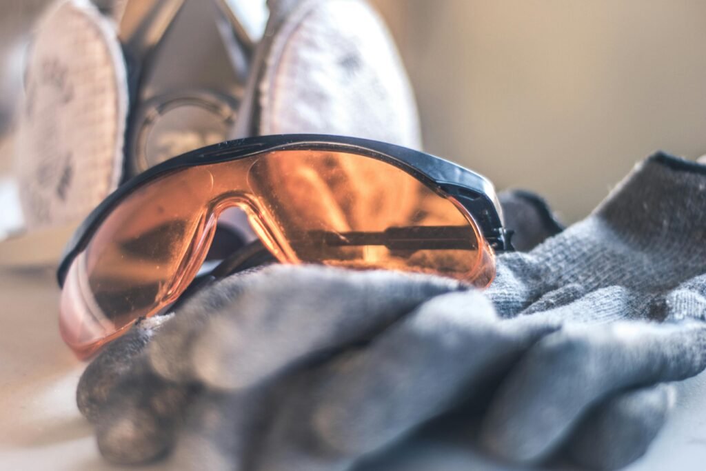 Closeup Photo of Black Framed Brown Sunglasses